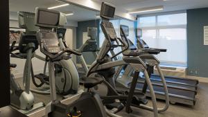 Fitness centrum a/nebo fitness zařízení v ubytování Holiday Inn St. Paul Downtown by IHG
