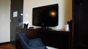 TV a/nebo společenská místnost v ubytování Nesva Hotel - New York City Vista