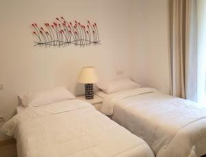 Krevet ili kreveti u jedinici u objektu Garden Apartment in Finca Cortesin, Altos de Cortesin