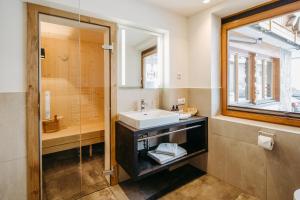 Bagno di Fernsicht Alpen-Apartments