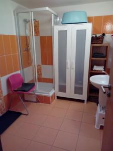 Koupelna v ubytování Apartman29