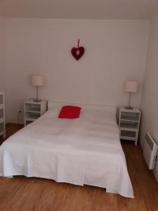 Postel nebo postele na pokoji v ubytování Apartman29