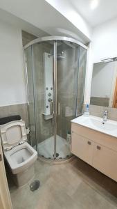 Koupelna v ubytování Avenida de Arteixo. Precioso apartamento