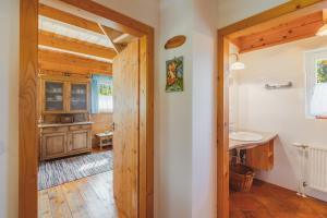Kopalnica v nastanitvi Alpine Cabin