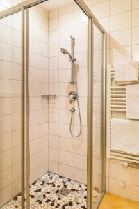 Kylpyhuone majoituspaikassa Ferienhof Unterlehengut