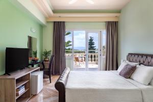 TV a/nebo společenská místnost v ubytování Victoria Hill Hotel