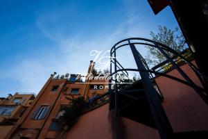 a playground on the side of a building at Villa della Fonte in Rome