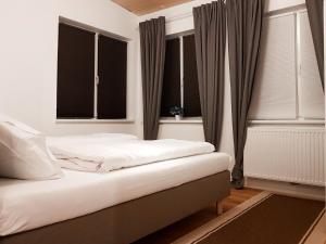 Un pat sau paturi într-o cameră la Semmering Loft