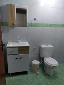 Et badeværelse på Residencial Fênix