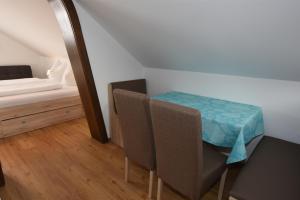 Postel nebo postele na pokoji v ubytování Haus Verdi