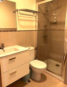 Kúpeľňa v ubytovaní Apartamentos La Puntilla Mogan