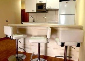 Kuchyňa alebo kuchynka v ubytovaní Apartamentos La Puntilla Mogan
