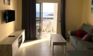 Posedenie v ubytovaní Apartamentos La Puntilla Mogan