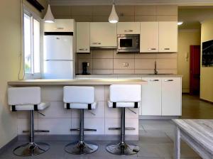 Kuchyňa alebo kuchynka v ubytovaní Apartamentos La Puntilla Mogan