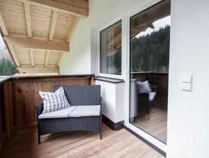Posezení v ubytování Nagelehof Apartment Blaser