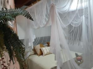 Postel nebo postele na pokoji v ubytování Vila Lua de Taipu - Taipu de Fora
