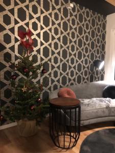 Posteľ alebo postele v izbe v ubytovaní Apartament Balance z prywatną sauną