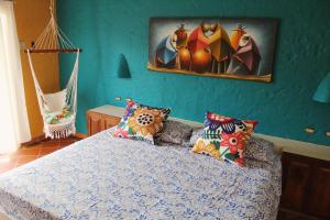Voodi või voodid majutusasutuse Casa Amarilla toas