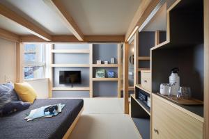 Kuchyň nebo kuchyňský kout v ubytování BEB5 Tsuchiura by Hoshino Resorts
