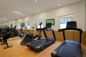 Fitness centrum a/nebo fitness zařízení v ubytování Holiday Inn Express Bengaluru Whitefield ITPL by IHG