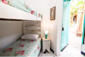 เตียงสองชั้นในห้องที่ Canto das Laranjeiras Tombo