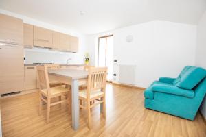 Kuchyň nebo kuchyňský kout v ubytování Hotel Posta