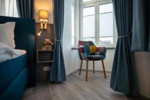 Posezení v ubytování Hotel Hanseat Stralsund