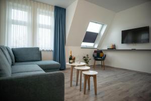 Posezení v ubytování Hotel Hanseat Stralsund