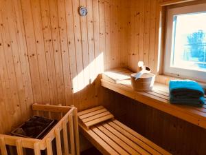 Postel nebo postele na pokoji v ubytování Goitzsche Resort
