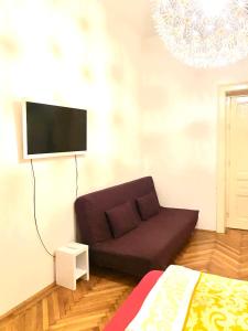 TV a/nebo společenská místnost v ubytování Apartment opera 1
