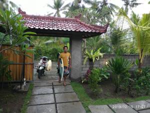 Zahrada ubytování Harris surf villa