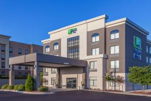 a rendering of the front of a hotel at Holiday Inn Express & Suites Augusta West - Ft Gordon Area, an IHG Hotel in Augusta