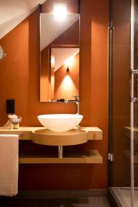 Koupelna v ubytování B-Lodge Boutique Hôtel