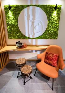 B-Lodge Boutique Hôtel的休息区