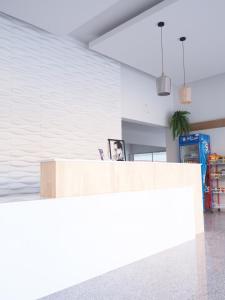 Kuchyň nebo kuchyňský kout v ubytování Luxe Villa