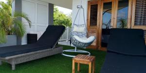 Istumisnurk majutusasutuses Great View Villa Galant Curaçao