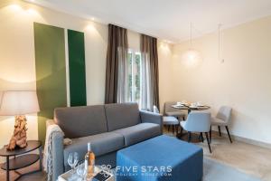 Гостиная зона в Villa Artemys - Five Stars Holiday House