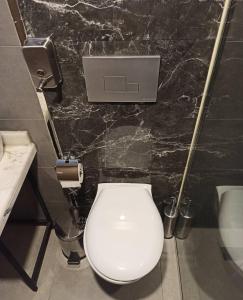 Koupelna v ubytování Cadde Suite Bakırköy