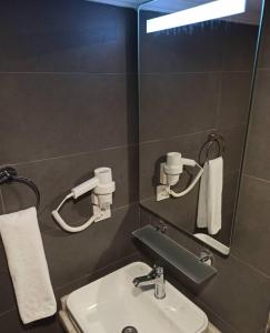 Koupelna v ubytování Cadde Suite Bakırköy