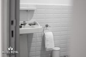 Koupelna v ubytování Hôtel Royal Urban Concept