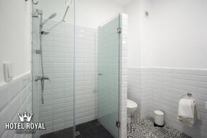 Koupelna v ubytování Hôtel Royal Urban Concept
