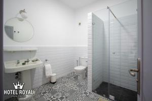 Koupelna v ubytování Hôtel Royal Urban Concept