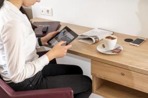 Posezení v ubytování Hotel Tiek Superior