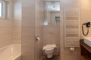 Koupelna v ubytování Hotel Neder