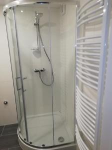 Kúpeľňa v ubytovaní Luxury new cozy flat at Dob street nearby Gozsdu court