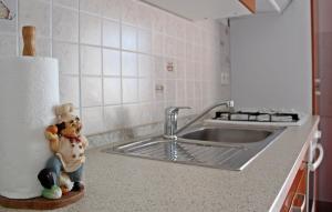 Kuchyň nebo kuchyňský kout v ubytování Cvita apartments