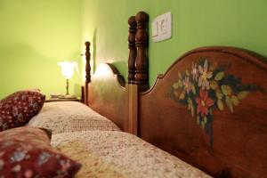 Postel nebo postele na pokoji v ubytování Casas Rurales Pradina I y II