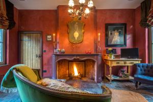 Posezení v ubytování B&B Canal Deluxe