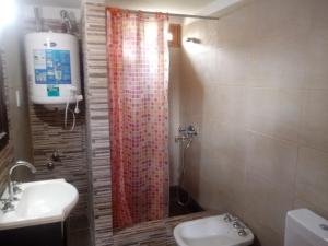 A bathroom at Las casitas de Mar