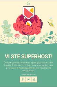 Certifikát, hodnocení, plakát nebo jiný dokument vystavený v ubytování InOsijek- FEELS LIKE HOME